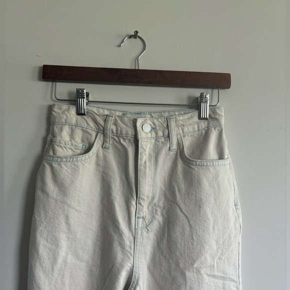 $10 sale 🍓Triarchy jeans off white straight leg high‎ waisted size 26 - Picture 3 of 9